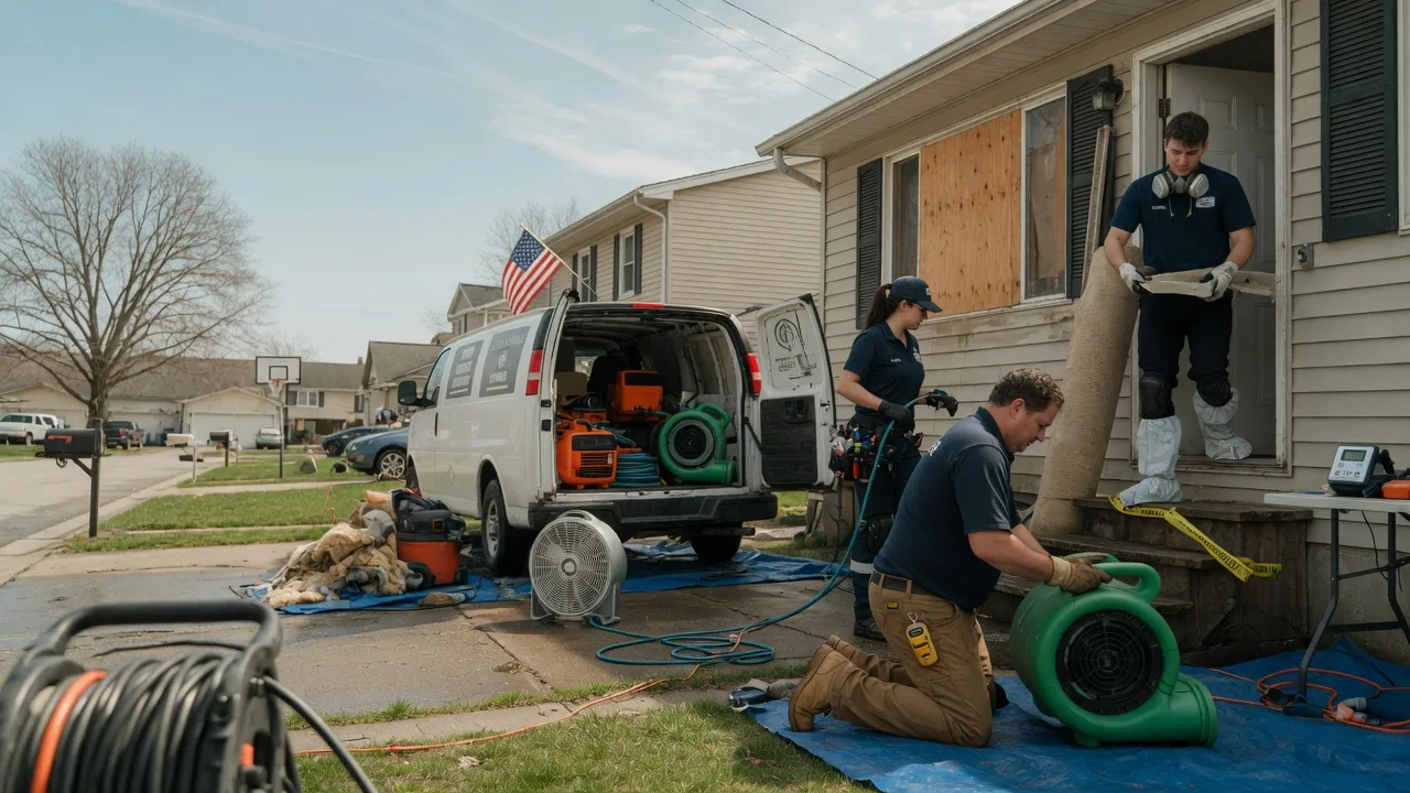 Water Damage Restoration in Cromwell, KY near me